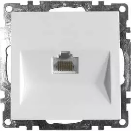 Одноместная компьютерная розетка STEKKER GLS00-7107-01 Катрин 39305