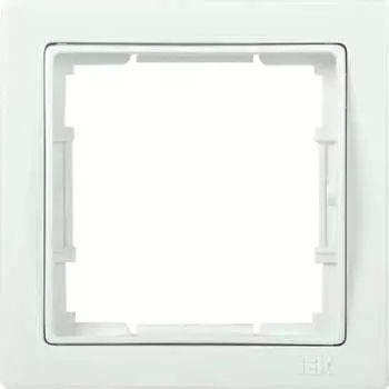 Одноместная квадратная рамка IEK