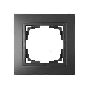 Одноместная рамка BYLECTRICA УЮТ ЮЛИГ.735212.275-40 графит