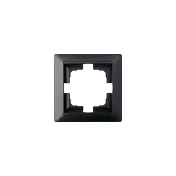 Одноместная рамка BYLECTRICA СТИЛЬ ЮЛИГ.735212.206 графит