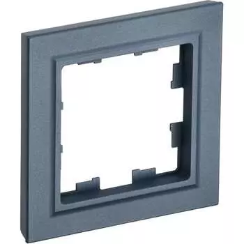 Одноместная рамка IEK Brite ру-1-брм BR-M12-K35