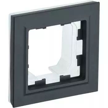 Одноместная рамка IEK Brite ру-1-брг-44 BR-M12-44-K53
