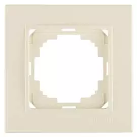 Одноместная рамка Nilson Alegra naturel 25120091