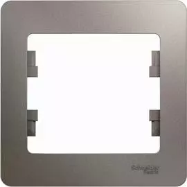 Одноместная рамка Systeme Electric GLOSSA GSL001201