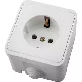 Одноместная розетка АБК-СИЛА