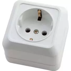 Одноместная розетка АБК-СИЛА
