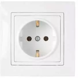 Одноместная розетка BYLECTRICA УЮТ РС16-339