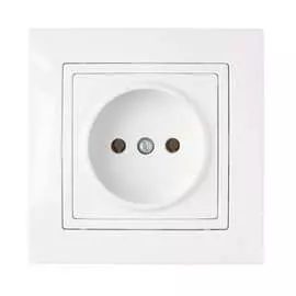 Одноместная розетка BYLECTRICA УЮТ РС16-344