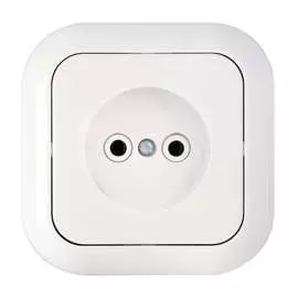 Одноместная розетка BYLECTRICA ГАРМОНИЯ РС16-228