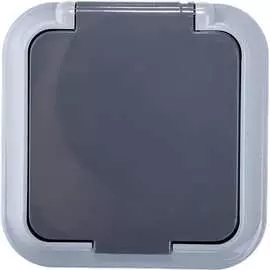 Одноместная розетка BYLECTRICA ПРАЛЕСКА АКВА РА16-297 03