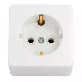Одноместная розетка BYLECTRICA