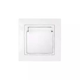 Одноместная розетка BYLECTRICA УЮТ РС16-356