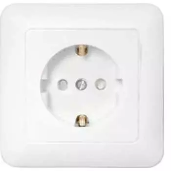 Одноместная розетка BYLECTRICA ПАРИТЕТ РС16-483