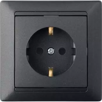 Одноместная розетка BYLECTRICA