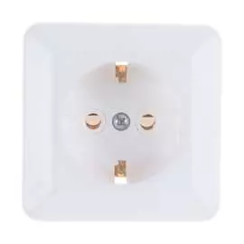 Одноместная розетка duwi