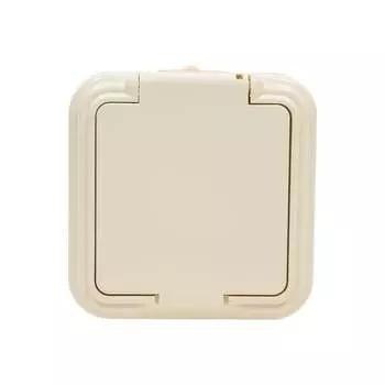 Одноместная розетка duwi