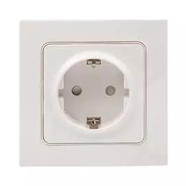 Одноместная розетка EKF PROxima Стокгольм EXR16-028-10