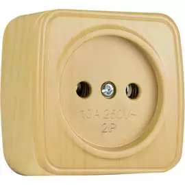 Одноместная розетка EKF Минск EGR10-022-30