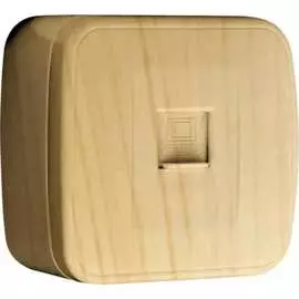 Одноместная розетка EKF Минск EGK01-035-30