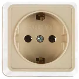 Одноместная розетка IEK ОКТАВА ERO11-K33-16-DC