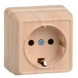 Одноместная розетка IEK РС20-3-ОС ОКТАВА ERO11-K03-16-DC