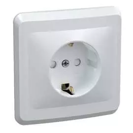 Одноместная розетка IEK ВЕГА РСш10-3-ВБ ERV14-K01-16-DM