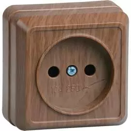 Одноместная розетка IEK РС20-2-ОД ОКТАВА ERO10-K04-10-DC