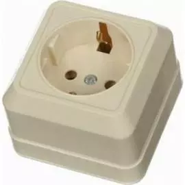 Одноместная розетка IEK РСш20-3-ОКм ОКТАВА ERO14-K33-16-DC