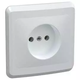 Одноместная розетка IEK РС10-2-ВБ, ВЕГА ERV10-K01-10-DM