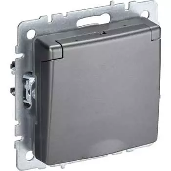 Одноместная розетка IEK Brite рсбш10-3-брс BR-R16-16-K46