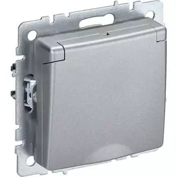 Одноместная розетка IEK Brite рсбш10-3-бра BR-R16-16-K47