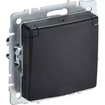Одноместная розетка IEK Brite рсбш10-3-брч BR-R16-16-K02
