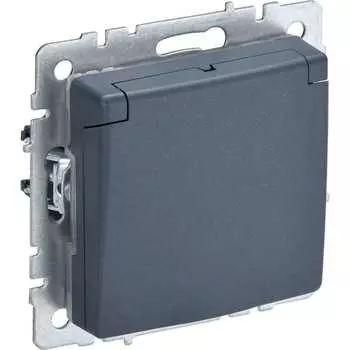 Одноместная розетка IEK Brite рсбш10-3-44-брм BR-R16-16-44-K35
