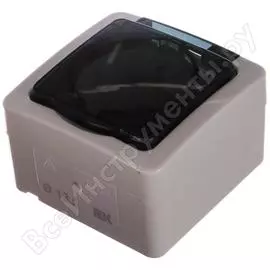 Одноместная розетка для открытой установки IEK РСб20-3-ГПБд ERMP12-K03-16-54-EC