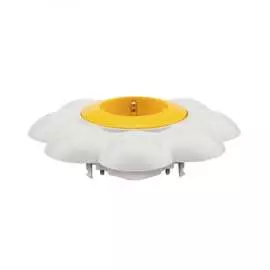 Одноместная розетка KRANZ Ромашка KR-78-0622