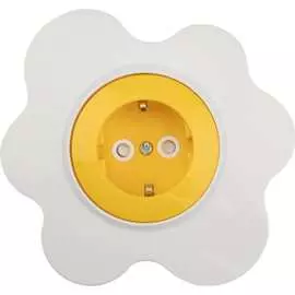 Одноместная розетка KRANZ Яичница KR-78-0631