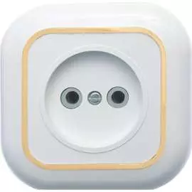 Одноместная розетка Кунцево-Электро ВАЛЕНТИНА РС10-153 7652