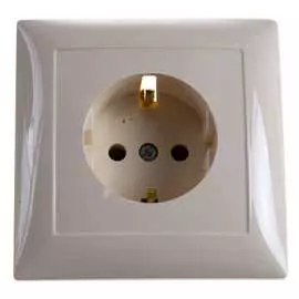Одноместная розетка Кунцево-Электро СЕЛЕНА РС16-370 8146