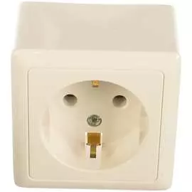 Одноместная розетка Systeme Electric Хит RA16-133-B РА16-133-б