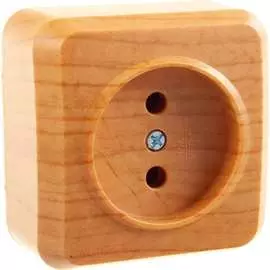 Одноместная розетка Smartbuy Юпитер SBE-03lw-10-S1-N