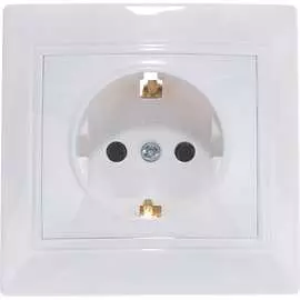 Одноместная розетка Smartbuy Венера SBE-01w-16-S1-Z-c