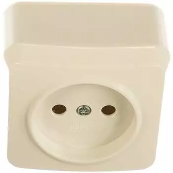 Одноместная розетка Smartbuy Юпитер SBE-03w-10-S1-N
