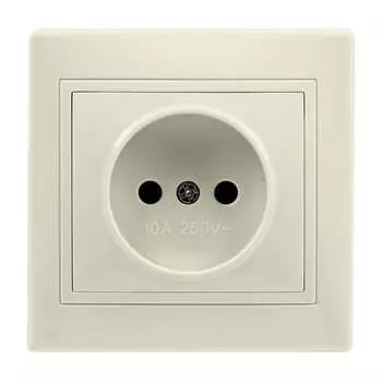 Одноместная розетка Smartbuy Венера SBE-01i-10-S1-N-c