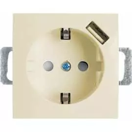 Одноместная розетка STEKKER 39329