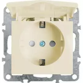 Одноместная розетка STEKKER PST16-9112-02 39330