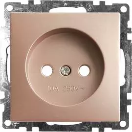 Одноместная розетка STEKKER Катрин GLS10-7109-02 39595