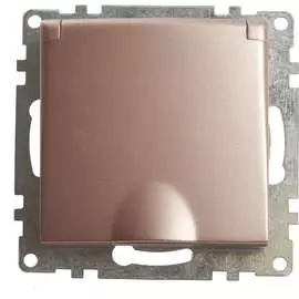 Одноместная розетка STEKKER GLS16-7112-02 39594