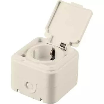 Одноместная розетка STEKKER