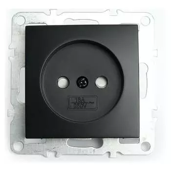 Одноместная розетка STEKKER Эрна 49153