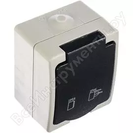 Одноместная розетка STEKKER 32755